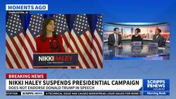 Nikki Haley suspends Republican presidential campaign News Clip
