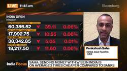 Wise's Saha On India's Digital Payment Revolution News Clip