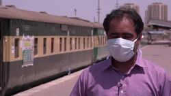 Trains converted to accommodate and isolate virus patients News Clip