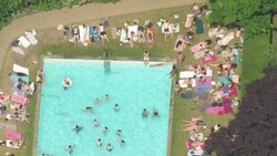 Aerial Shots - UK Heatwave - Cambridge News Clip