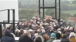 Cleeslough explosion victim Martin McGill funeral News Clip