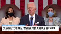 Pres. Biden Calls On Congress To Pass George Floyd Police Reform Bill News Clip