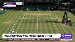 Novak Djokovic Beats Nick Kyrgios For 7th Wimbledon Title News Clip