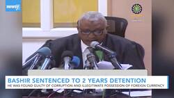 Former Sudanese President Al-Bashir Sentenced To 2 Years Detention News Clip