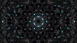 Glossy surface jewels with lights Stock Footage