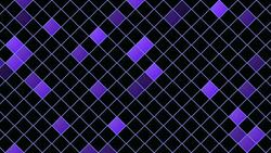 Motion purple squares abstract background Stock Footage