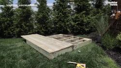 Be Well: DIY Huntress Sam Raimondi Builds Backyard Deck News Clip