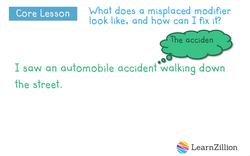 Identifying and Fixing Misplaced and Dangling Modifiers Instructional Video