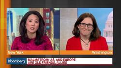 EU Would Have to Retaliate Against U.S. Auto Tariffs, Trade Chief Malmstrom Says News Clip