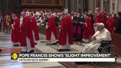 Pope Francis critical but showing ‘slight improvement’: Vatican News Clip
