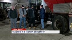 Checking out snowy conditions along Connecticut's coastline News Clip