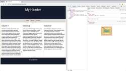 Modern Web Design with HTML5, CSS3, and JavaScript - Creating a Three-column Website Using Flexbox Instructional Video