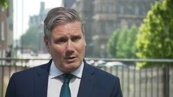 UK: Sir Keir Starmer MP visits Wakefield College. News Clip