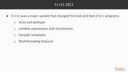 Multi-Paradigm Programming with Modern C++ - A Brief History with C++ Instructional Video