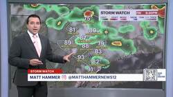 STORM WATCH: Heat advisory continues with scattered thunderstorms later this afternoon in the Hudson Valley News Clip