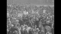 US World War I veterans prepare for a march on Washington, DC News Clip