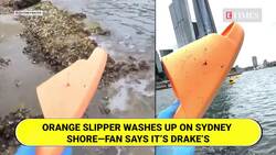 Drake’s Slipper ‘Found’ on Shore After Drone Throw; Fans Suggest Auction | WATCH News Clip