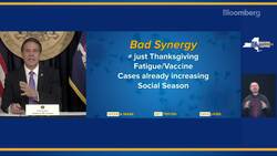 Cuomo Says NY State Could See 6,000 Covid Cases a Day News Clip
