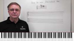 How to Use Diminished 7th Chords - Music Composition Instructional Video