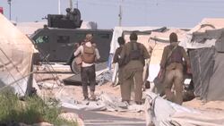 CLEAN : Syria Kurds hunt for jihadists in fresh sweep of Al-Hol camp News Clip
