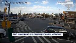 Car plows through crosswalk in Midwood; 2 women, baby and child struck News Clip