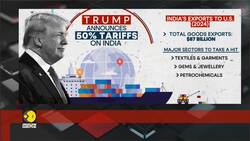 US-India Trade: Trump Tariffs Expected to Hit India's $87 Billion Exports to US | WION News Clip
