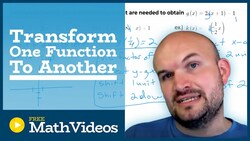 Transformations between functions Instructional Video