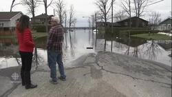 Floodwaters continue to cause damage in Ontario and Quebec News Clip