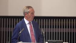 Nigel Farage and other Reform UK MPs speak in Westminster - full News Clip