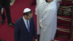 CLEAN : Israeli President Herzog condemns anti-semitism at Istanbul synagogue visit News Clip