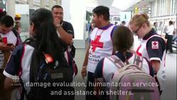 Mexican Red Cross sends volunteers to help out in Texas News Clip
