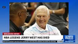 Jerry West, basketball great, embodiment of NBA, dead at 86 News Clip