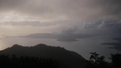 Taal volcano spewing smoke and ash News Clip