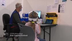 Using virtual reality to make vaccinations less scary for kids News Clip