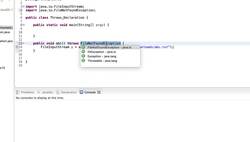 Core Java Programming Course- "Throws" Declaration Instructional Video