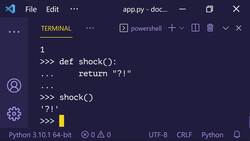 The Ultimate Guide to Python Programming With Python 3.10 - Python REPL Instructional Video