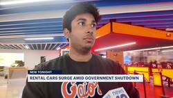 Hertz business booms as air travelers look for alternatives amid air flight reductions News Clip