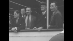 Franklin Roosevelt yachts with friends weeks prior to taking oath of office News Clip