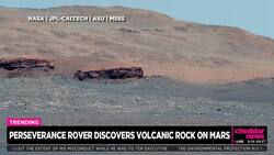 Volcanic Rock Discovered on Mars by NASA Perseverance Rover News Clip