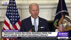 Biden Calls Deal With Manchin 'Godsend' For U.S. Families News Clip