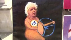 Boris Johnson Art - From London with Love News Clip