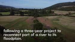 Somerset river reconnected to floodplain following three-year project News Clip