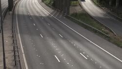Rush hour on the M6 as lockdown restrictions are lifted News Clip