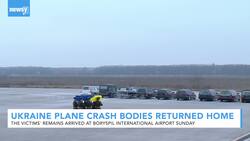 Remains Of Ukrainians Killed In Iran Plane Crash Returned Home News Clip