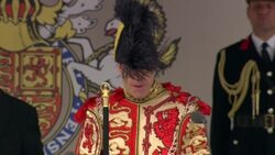 UK: the reading of the proclamation of the accession of King Charles III in Cardiff News Clip
