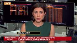 US Chief Justice Calls Impeaching Judges for Rulings Improper News Clip