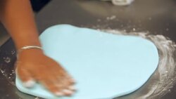 How to Cover a Baseball Cap Cake with Fondant Instructional Video