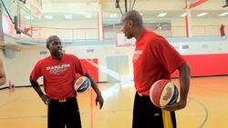 How to Do a Spin around the Back Basketball Trick Instructional Video