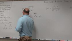 How to write the domain of a rational function with a radical in the numerator Instructional Video