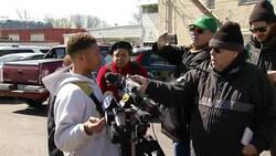 Eyewitness to Amtrak derailment News Clip